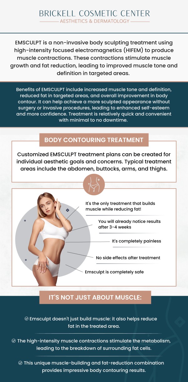 At Brickell Cosmetic Center in Miami, FL, our team is committed to providing transparent and personalized guidance on Emsculpt treatment pricing. On average, Emsculpt sessions in the Miami area range depending on the treatment area and number of sessions required. For more information, contact us or request an appointment online. We are conveniently located at 2730 SW 3rd Ave Ste 100, Miami, FL 33129. At Brickell Cosmetic Center in Miami, FL, our team is committed to providing transparent and personalized guidance on Emsculpt treatment pricing. On average, Emsculpt sessions in the Miami area range depending on the treatment area and number of sessions required. For more information, contact us or request an appointment online. We are conveniently located at 2730 SW 3rd Ave Ste 100, Miami, FL 33129.